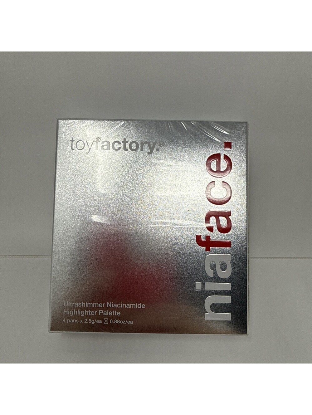 Toyfactory Niaface Highlighter Palette Gold Ultrashimmer Glowy Beauty Sealed CJ1